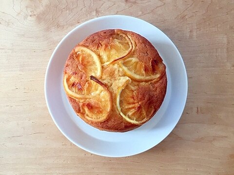 オレンジのバターケーキ　12ｃｍ丸形